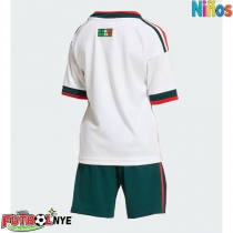 Camiseta México Visitante Equipación para niños Mundial 2026 manga corta (+ pantalones cortos)